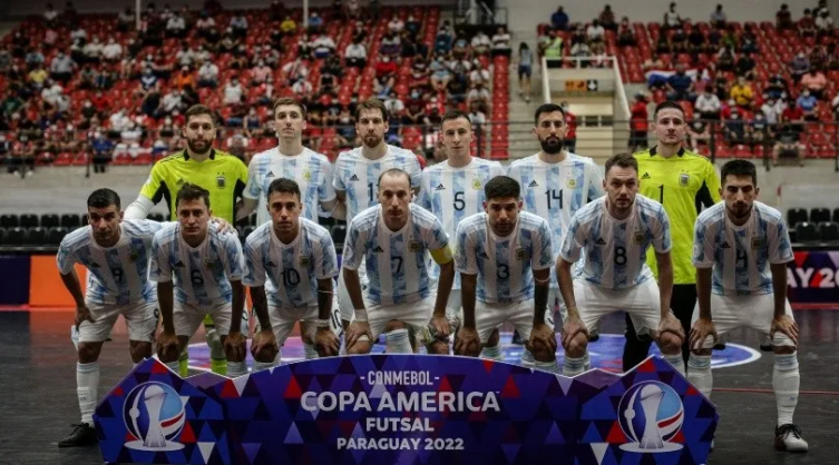 Futsal: Argentina empató con Paraguay en el cierre de la fase de grupos 