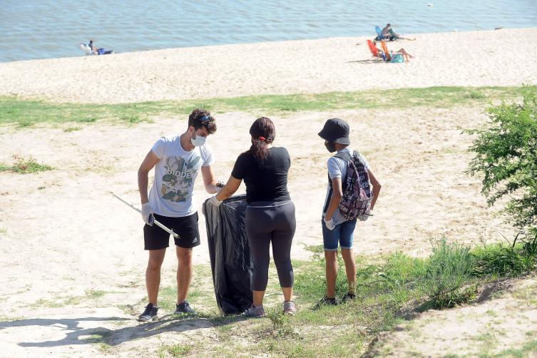 Limpieza de la Setúbal: se recolectaron 1.240 kilos de residuos