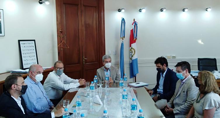 Una misión de CAF visita la provincia de Santa Fe por el programa de conectividad