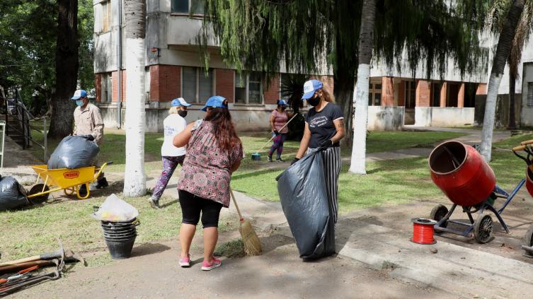 Recuperan instalaciones del viejo Hospital Iturraspe