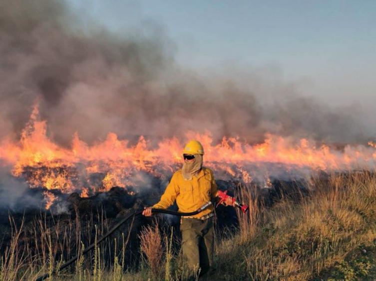 En lo que va del año ya duplicó la cantidad de hectáreas incendiadas
