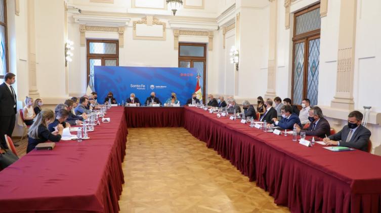 Perotti encabezó la Junta Provincial de Seguridad