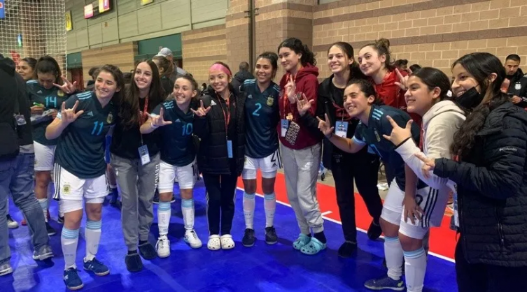 El seleccionado argentino femenino de Futsal le ganó a Estados Unidos
