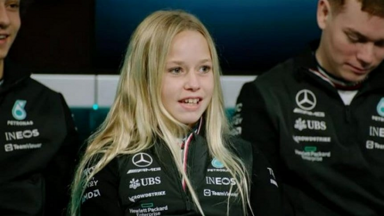 Fórmula 1: la niña de 11 años que Mercedes quiere llevar