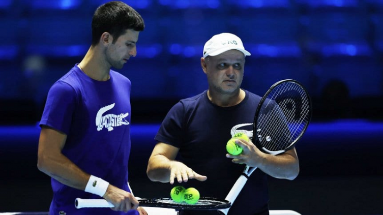 Djokovic perdió a uno de sus entrenadores