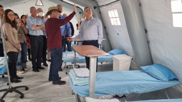 Israel montará en Ucrania un hospital de campaña atendido por civiles
