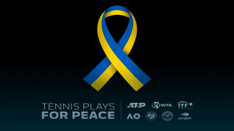 El tenis hace un pedido por la paz en Ucrania
