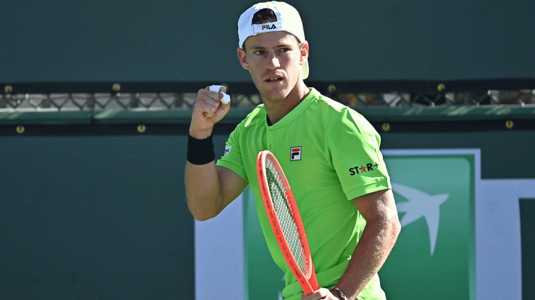 Schwartzman cayó ante Isner y se terminó su sueño en Indian Wells