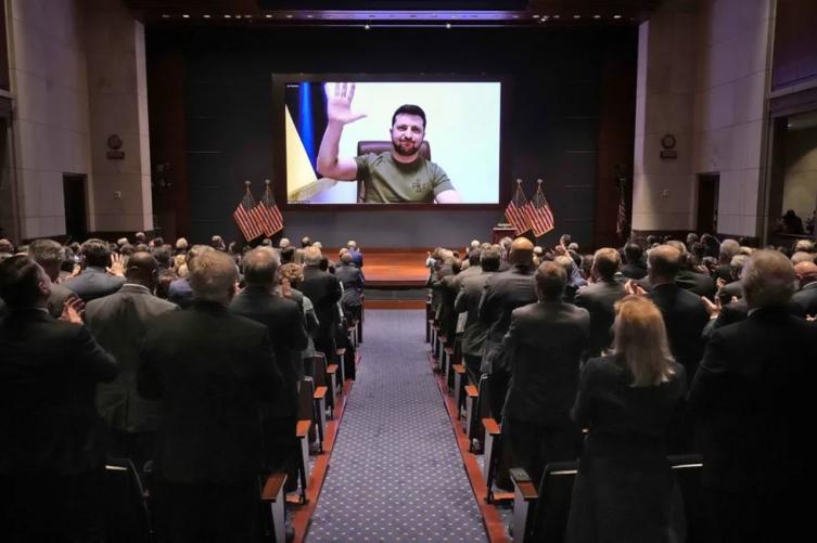 Zelenski comparó el conflicto Rusia-Ucrania con el 11 de septiembre