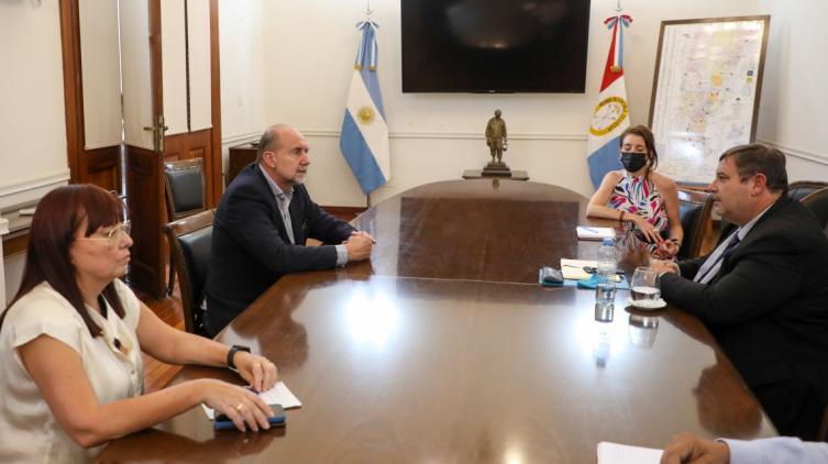 Perotti se reunió con Enrique Mammarella para diagramar acciones