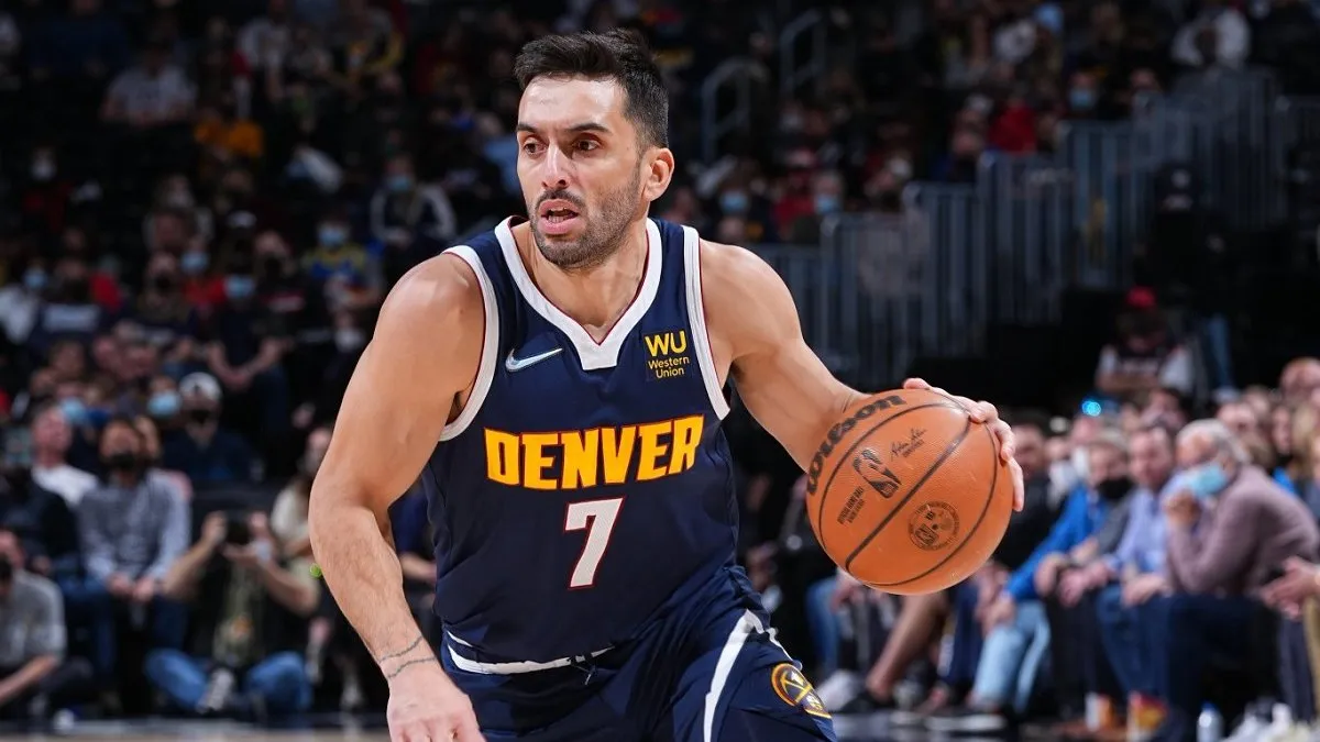 Denver le ganó a los Clippers con Campazzo en el banco