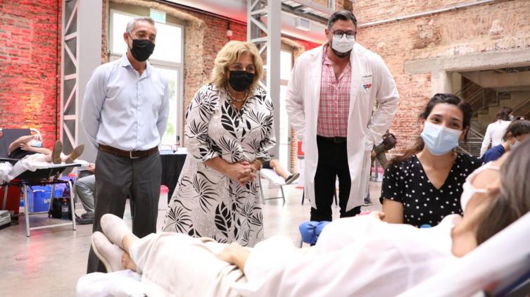 La provincia realizó una colecta de sangre histórica 