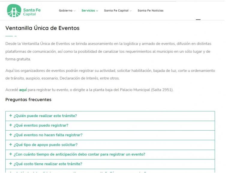 Se presentó el nuevo formato virtual de la Ventanilla Única de Eventos