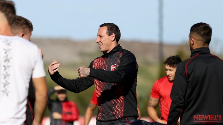 Newell's: el equipo que probó Sanguinetti en la práctica