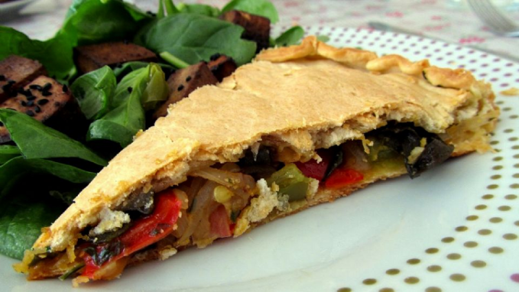 Vigilia: Tarta vegetariana a la gallega