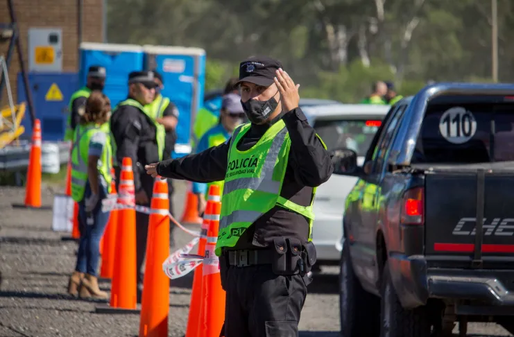 Refuerzan controles en rutas de la provincia durante Semana Santa