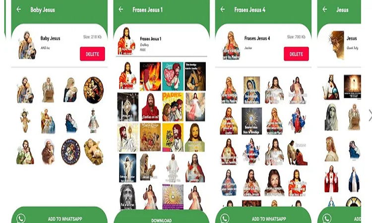 WhatsApp: packs de stickers para Semana Santa