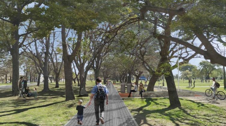 La Municipalidad presentó el plan integral de obras para el Parque Federal