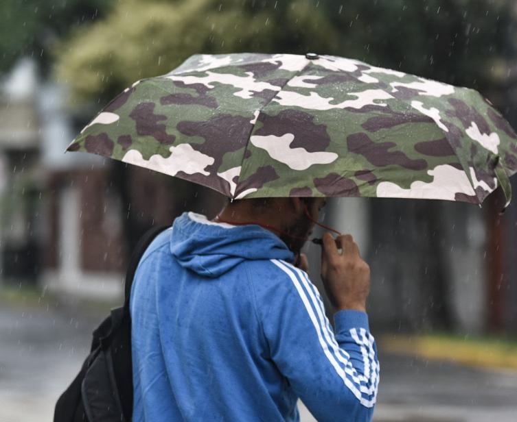 Informe de lluvias en la capital