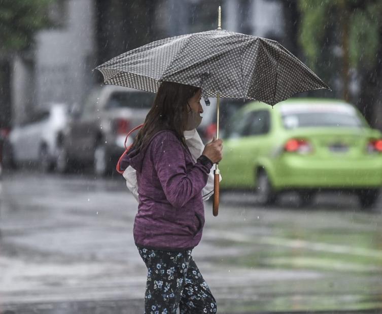 Informe de lluvias en la capital