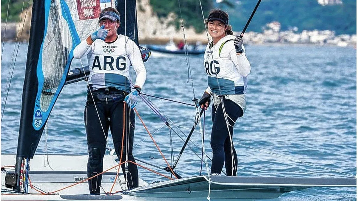 La dupla Carranza Saroli-Branz avanza en la Semana Olímpica Francesa