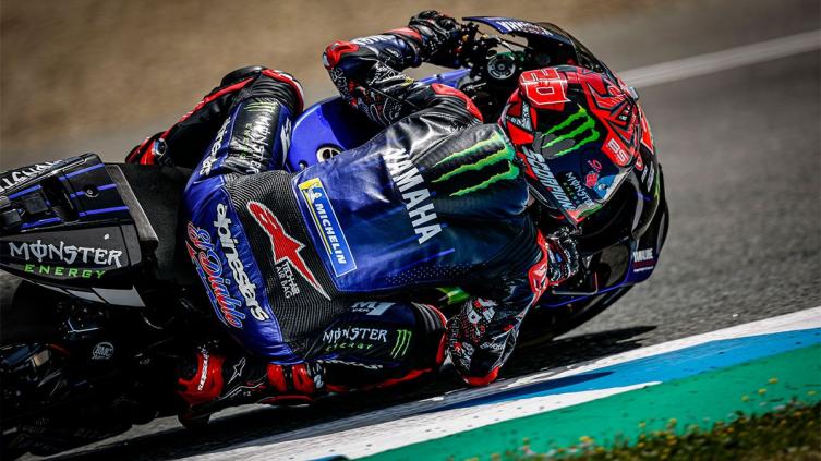 Moto GP: Quartararo fue el más veloz en Jerez de la Frontera