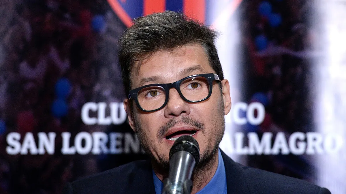 Marcelo Tinelli anunció su renuncia a San Lorenzo