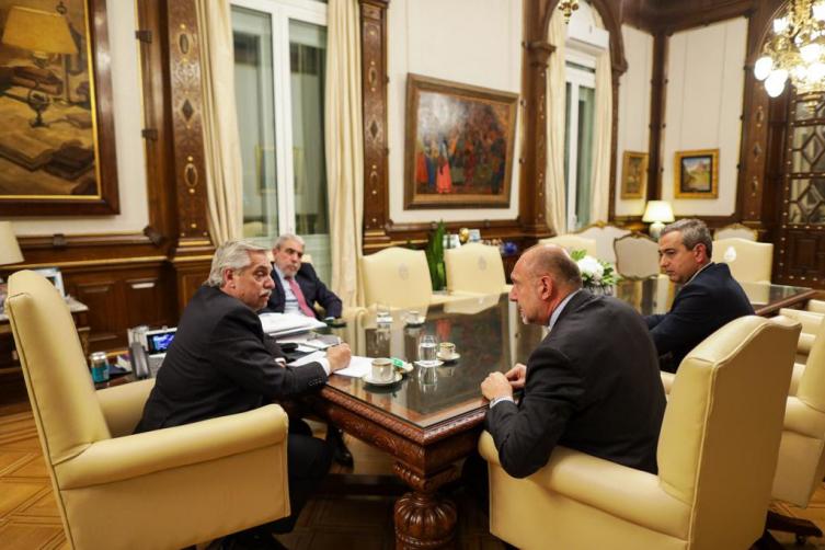 Perotti se reunió con el presidente para abordar la seguridad en la provincia