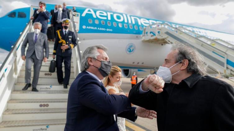 Alberto Fernández viaja la semana próxima a España y Alemania