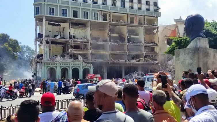 Explosión en hotel 5 estrellas de La Habana: ocho muertos