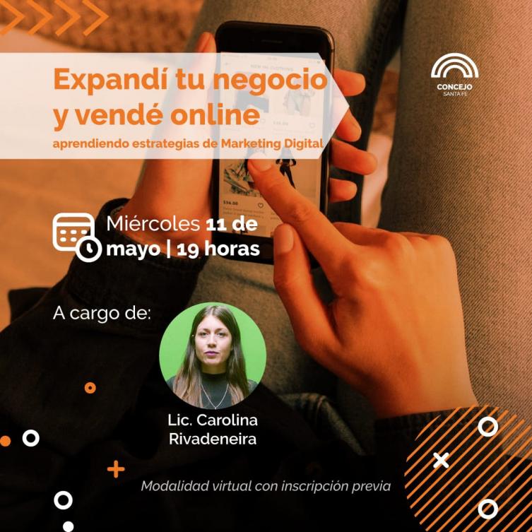 Expandí tu negocio y vendé online: nueva charla libre y gratuita
