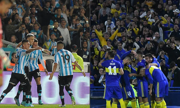 Racing-Boca Juniors, la primera semifinal de la Copa de la Liga: día y lugar que se jugaría