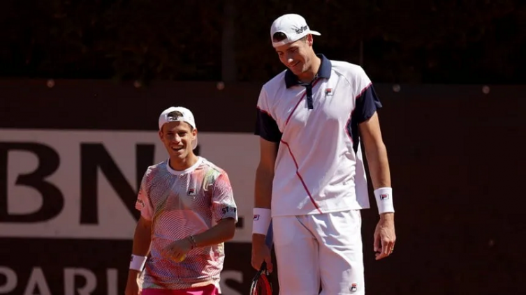 Masters 1000 de Roma: Schwartzman e Isner a la final de dobles
