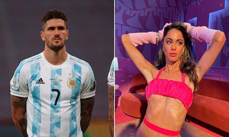 El mensaje de Rodrigo De Paul a Tini Stoessel