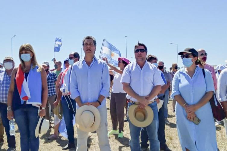 La Mesa de Enlace criticó al Presidente por las retenciones