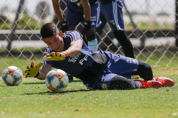 El arquero de Unión Froilán Diaz fue citado para la Selección Sub17
