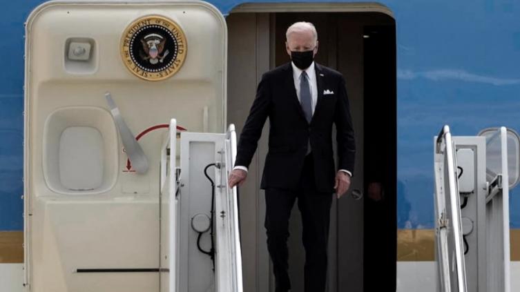Biden llegó a Japón en su gira por Asia