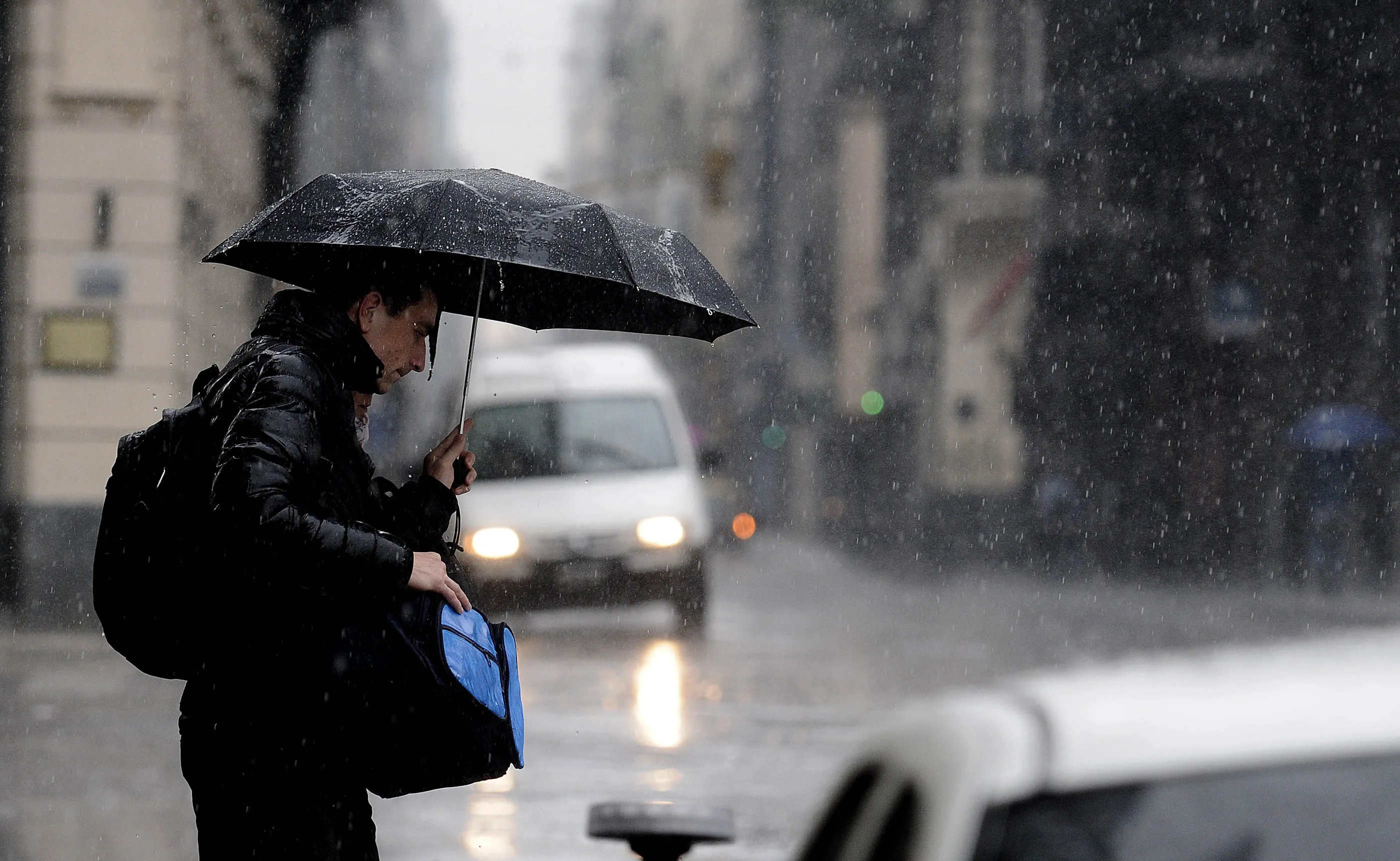 Alerta por lluvias para el centro y norte de la provincia