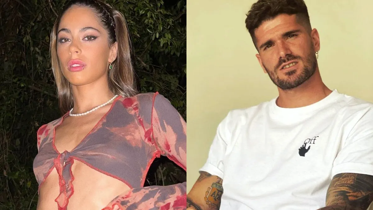 Rodrigo De Paul le dedicó una divertida foto a Tini Stoessel desde España