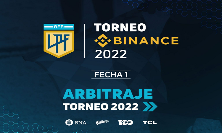 LPF: árbitros y programación para la 1ª Fecha