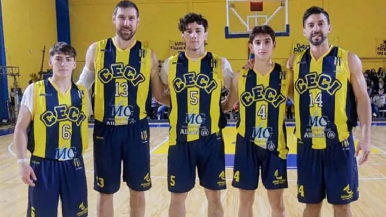 Chapu Nocioni volvió a jugar al básquet