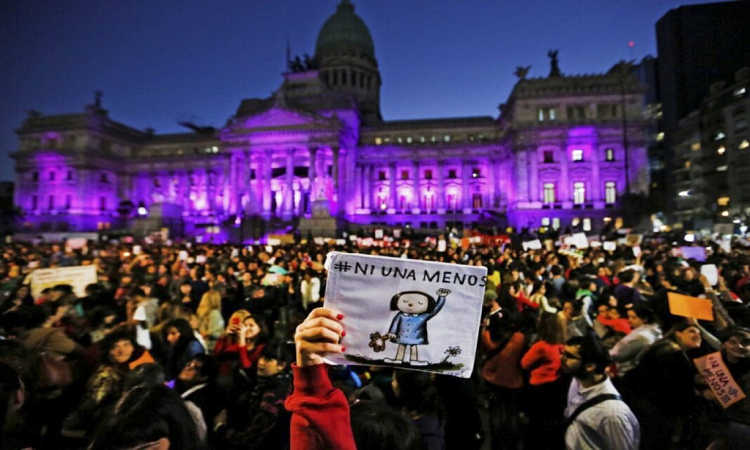 Ni Una Menos: miles de mujeres en las calles contra la violencia machista