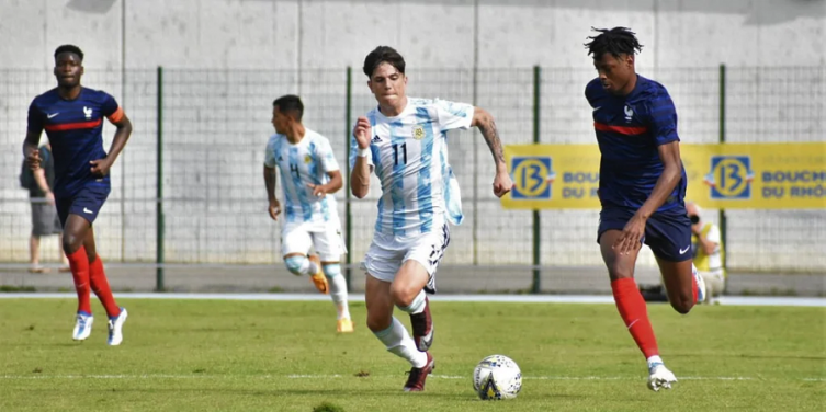 La Selección Sub 20 fue goleada por Francia 6-2 en Toulon