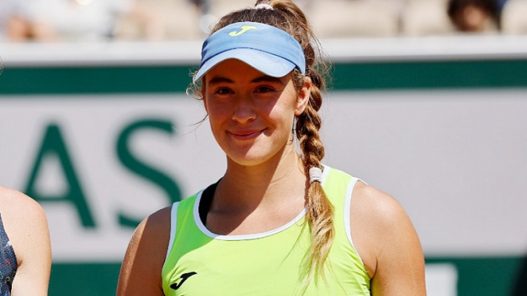Solana Sierra subcampeona en Roland Garros
