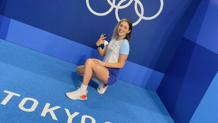 Pignatiello desmintió que se haya retirado de la natación
