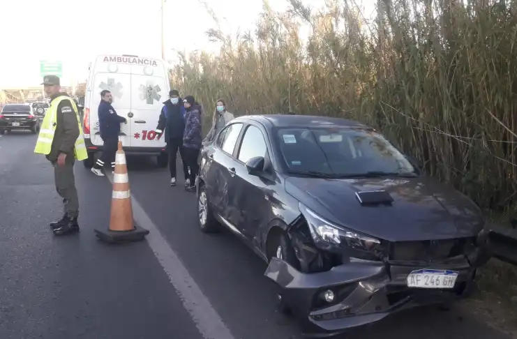 Ruta 168: Dos accidentes viales en el ingreso a Santa Fe