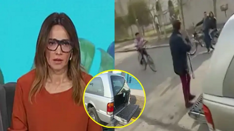 Robaron en vivo al móvil de Cortá por Lozano
