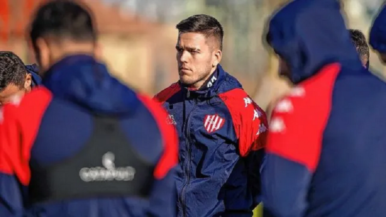 Franco Troyansky entrena con el plantel de Unión