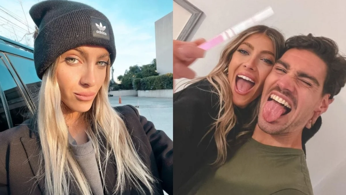 La felicidad de Cande Ruggeri tras conocerse que espera a su primer bebé con Nicolás Maccari