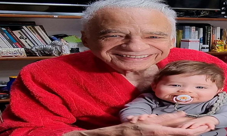 El bebé de 9 meses de Alberto Cormillot con profesora particular